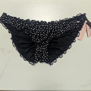 Large Victoria's Secret Ruched Bikini Bottom
